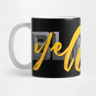 Black and Yellow Pittsburgh Fan Mug